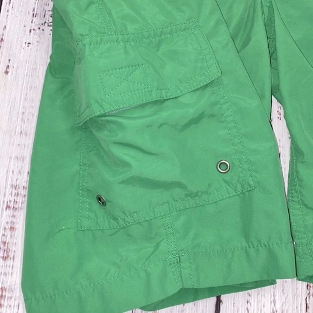 Polo Ralph Lauren blue label green swim trunks size large